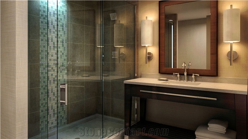 Exotic Natural Stone Bath Renovation