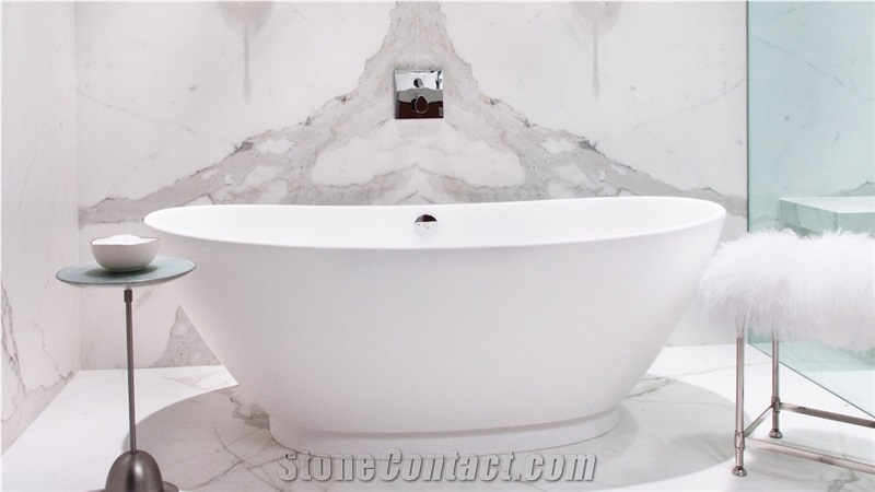 Exotic Natural Stone Bath Renovation