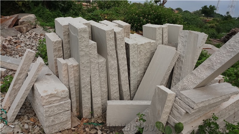 Kandla Grey Sandstone Block Steps