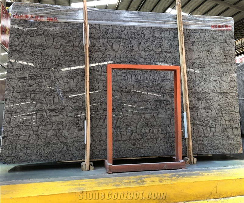 China Beautiful Classical Grey Marble Slabs