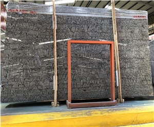 China Beautiful Classical Grey Marble Slabs