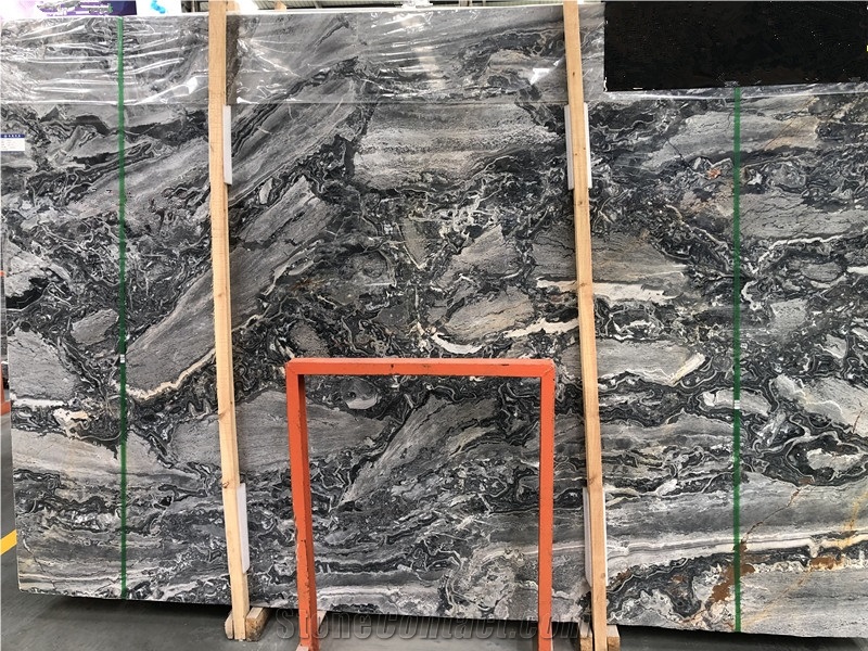 Silver Wave Marble for Wall Floor Cover
