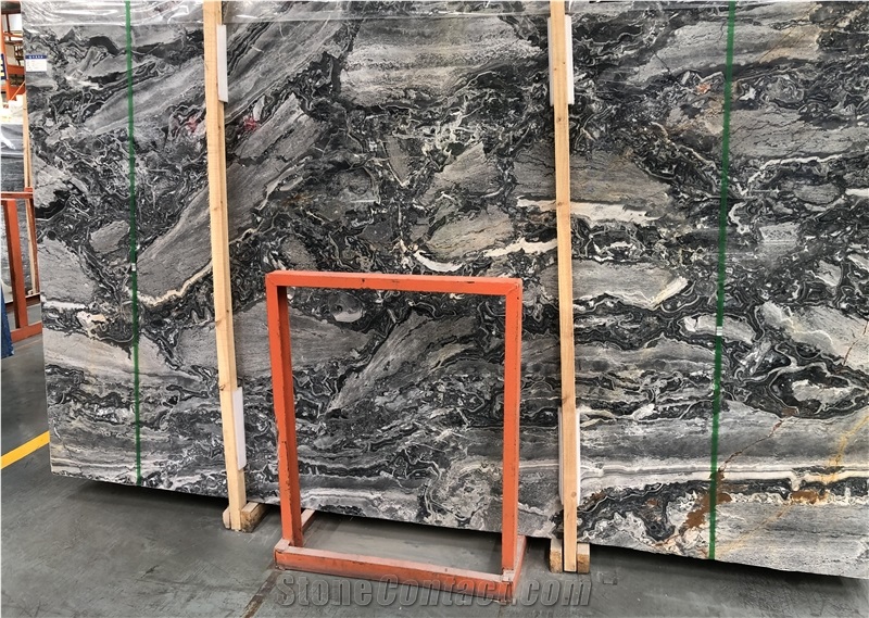 Silver Wave Marble for Wall Floor Cover