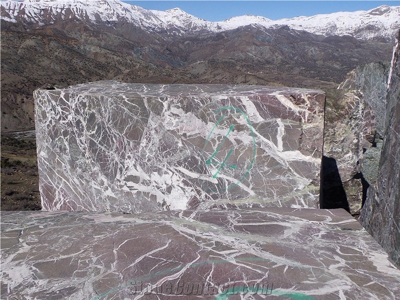 Rosso Levanto Marble Blocks