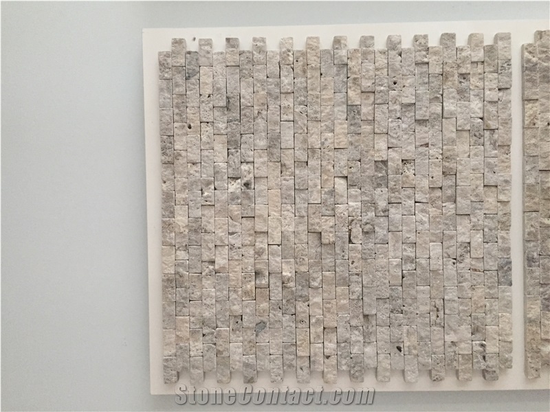 Beige Marble Split Face Mosaic