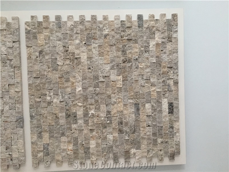 Beige Marble Split Face Mosaic