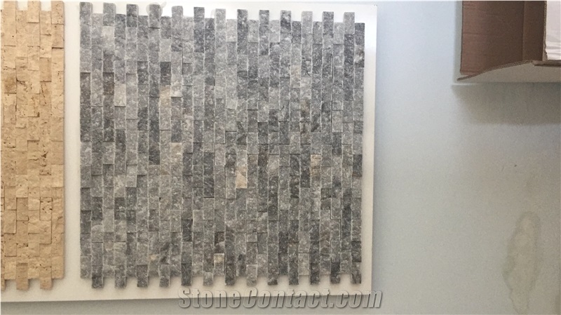 Beige Marble Split Face Mosaic