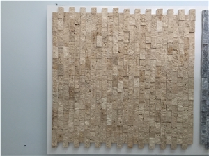 Split Face Marble Mosaic Tiles