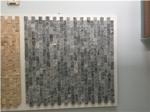 Split Face Marble Mosaic Tiles