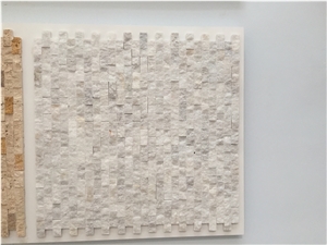 Split Face Marble Mosaic Tiles