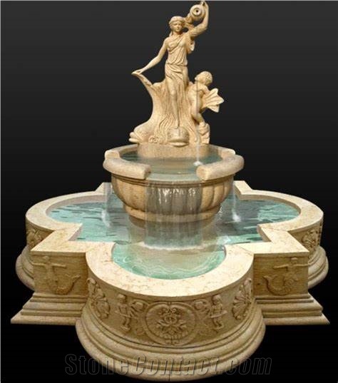 Natural Stone Marble Water Fountain Price Statue