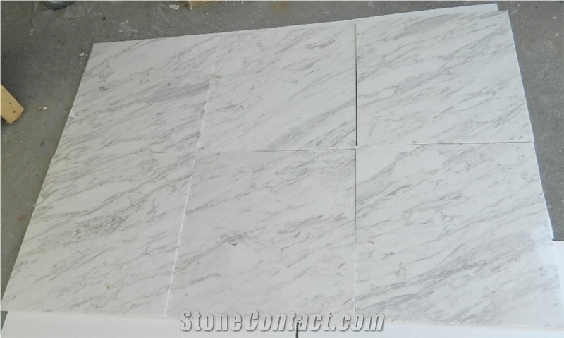 Volakas Diagonal Marble A1 Tiles
