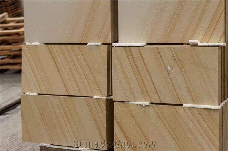Australian Wood Sandstone Sawn Cut Pavers