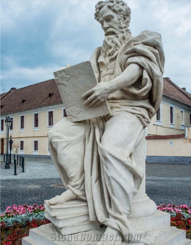 Podeni Limestone Carved Sculpture