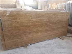 Beige Travertine Slab