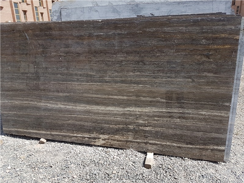 Dark Titanium Traveretine Slabs