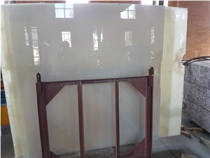 Pure White Onyx Slabs Pure White Onyx Slabs