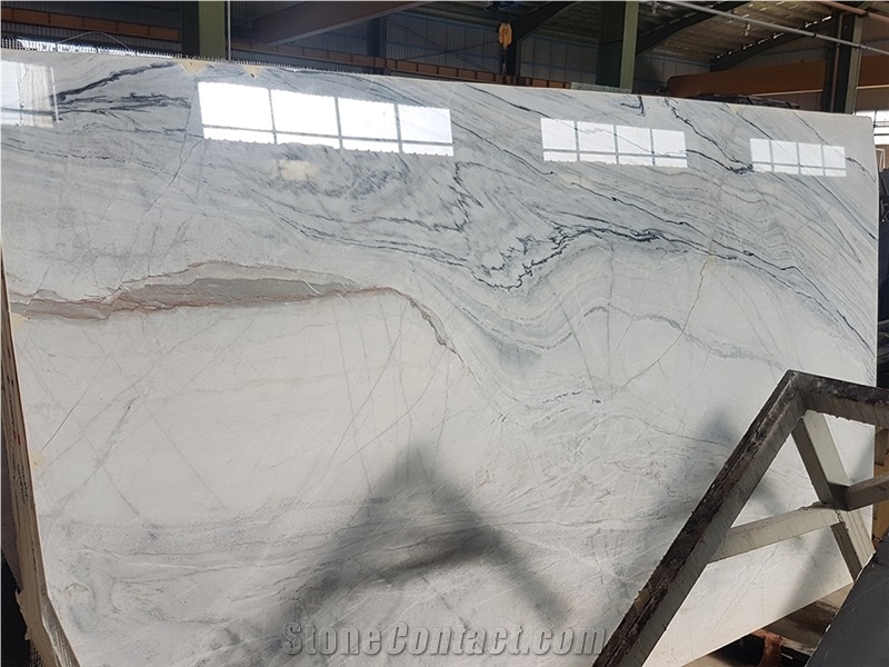 White Crystal Marble Slabs