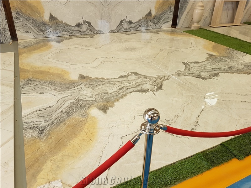 White Marble Book Match