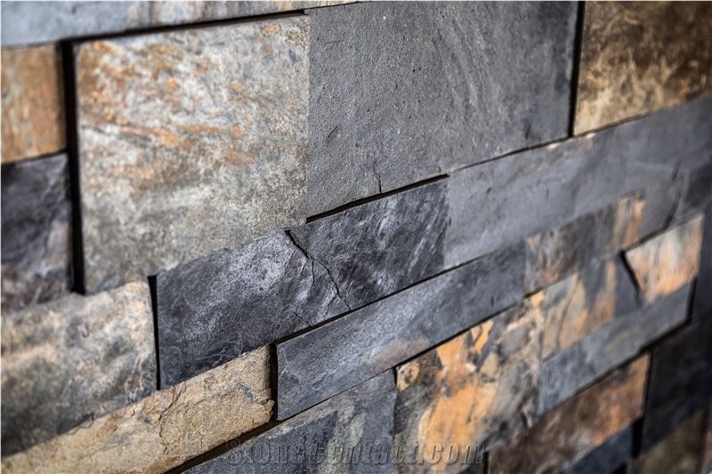 Aegean Black Ardesia Slate Stone