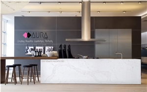 Venato Nuovoloso Quartz Stone Kitchen Top
