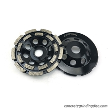 Double Row Diamond Cup Wheel for Grinding Stones