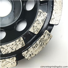Double Row Diamond Cup Wheel for Grinding Stones