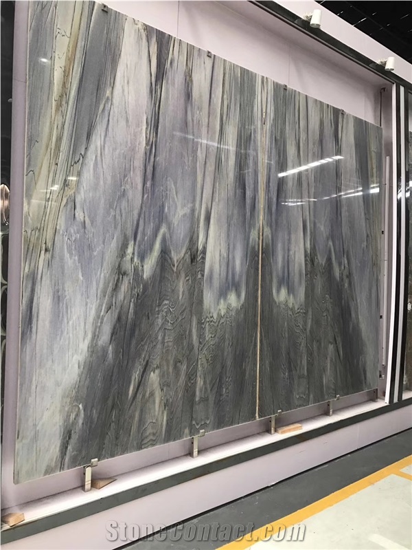 Aquarello Quartzite Slab Liac Color Wave Vein