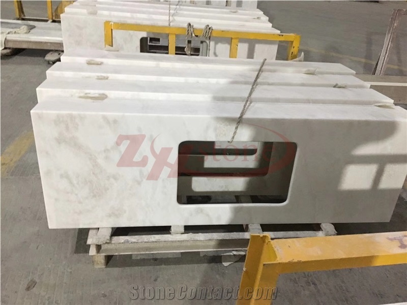 Bianco Rhino Marble,Karibib Marble Vanity Top