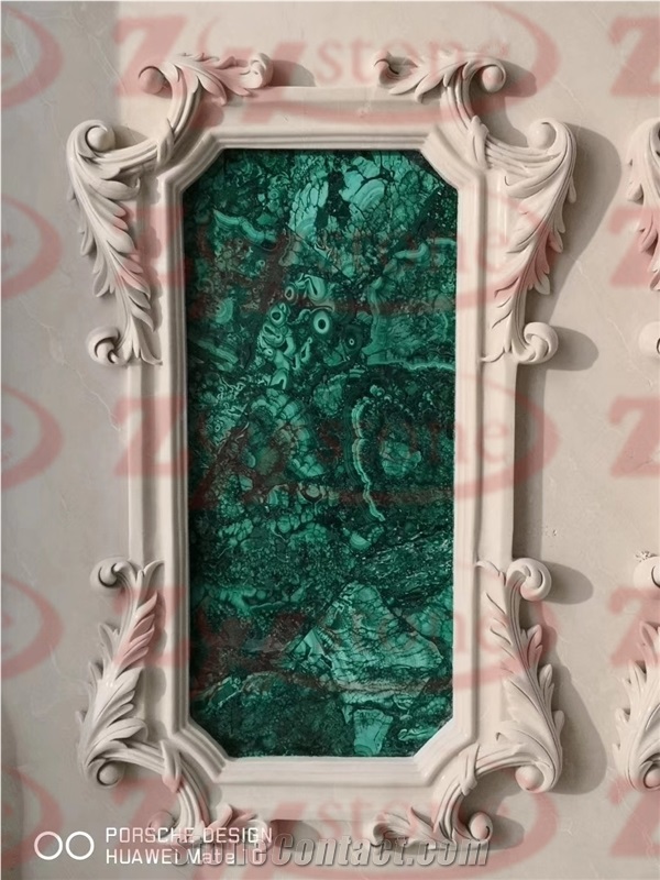 Green Malachite Slab 5mm+15mm Granite