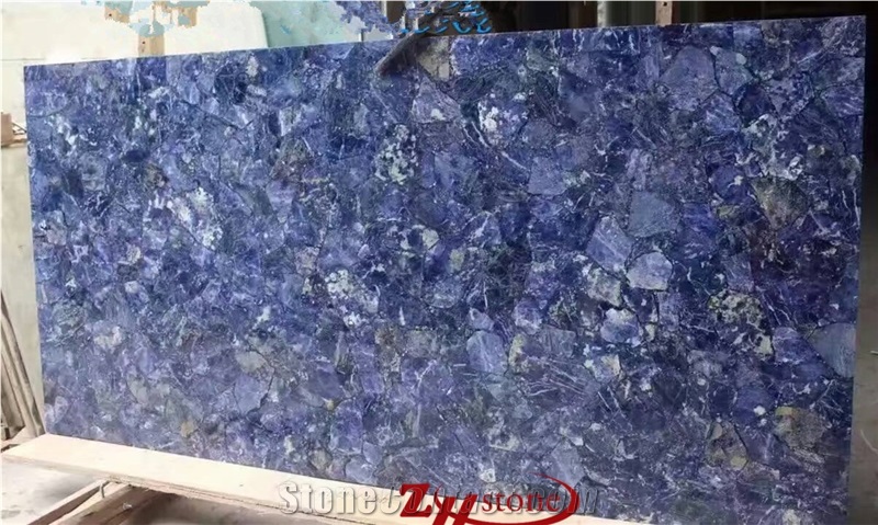 Tiger Eye Semiprecious Stone Slab Gold Color
