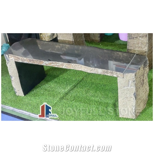 Black Basalt Birdbath for Garden Decoration