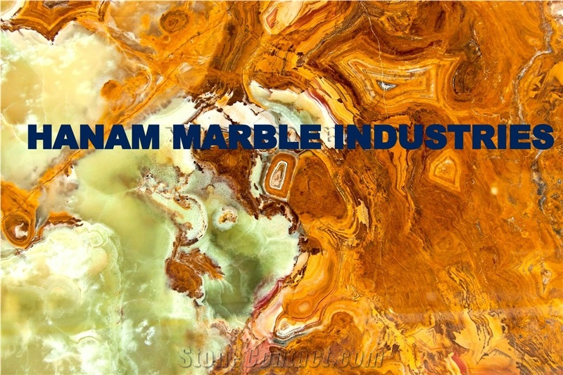 Multi Green Onyx Slab, Pakistan Multi Green Onyx