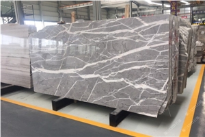 Carso Grey Marble Slabs
