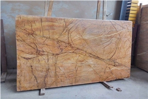 Rainforest Brown Marble Slabs