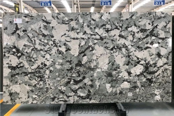 Snow Mountain Blue Granite Slabs