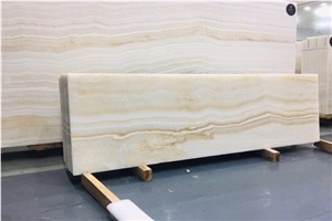 Straight White Jade Onyx Slabs