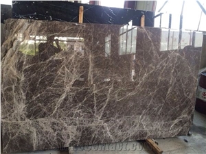 Dark Emperador Marble Slabs Panel,Marron Imperial Emperador Hotel Floor Tiles Project