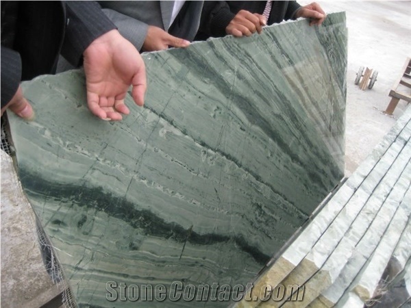 Green Wooden Vein Jade Marble Slabs Tile Panel Skirting Wall Cladding,Floor Covering Skirting Pattern