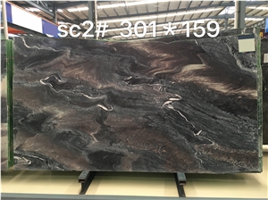 Lilac Landscaping Mountain Spray Marble Slab,Indoor Floor Tiles