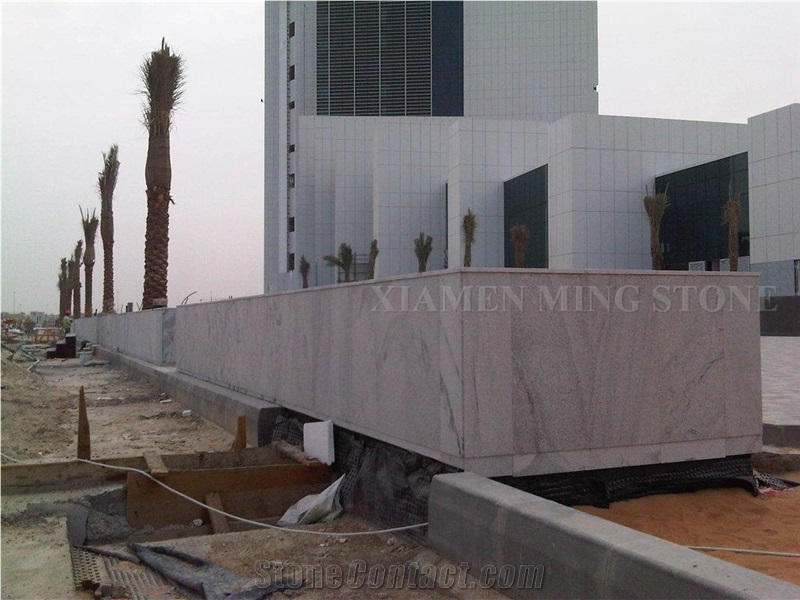 Project Show Viscont White Juparana Granite Tile,Panel for Building Walling,Exterior Floor Stepping