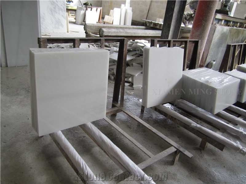 Pure Oriental White Marble Big Slab,Wall Tile Flooring Panels