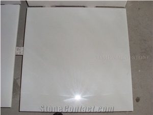 Pure Snow Crystal White Marble Tile, Wall Cladding Floor Covering Slab