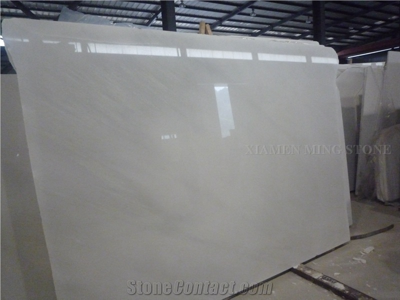 Pure Snow Crystal White Marble Tile, Wall Cladding Floor Covering Slab