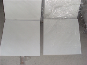Pure Snow Crystal White Marble Tile, Wall Cladding Floor Covering Slab