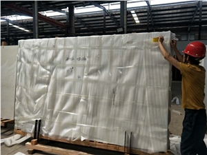 Super White Nano Glass Crystallized Stone Slabs,Artificial Stone Floor Tiles