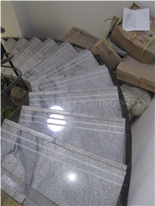 Viscont White Juparana Granite Polished Staircase,Interior Floor Stepping,Risers Stair