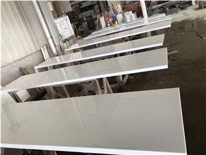 White Crystallized Stone Slab,Artificial Marble,White Nano Glass Panel