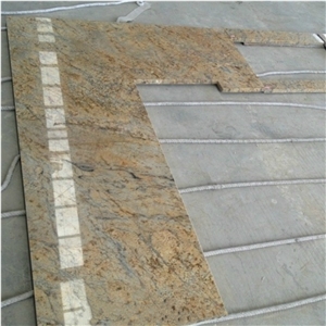 Diamond Giallo Countertop Benchtop Kitchen Worktop