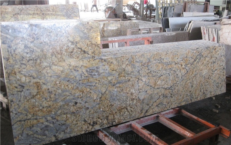 Diamond Giallo Countertop Benchtop Kitchen Worktop